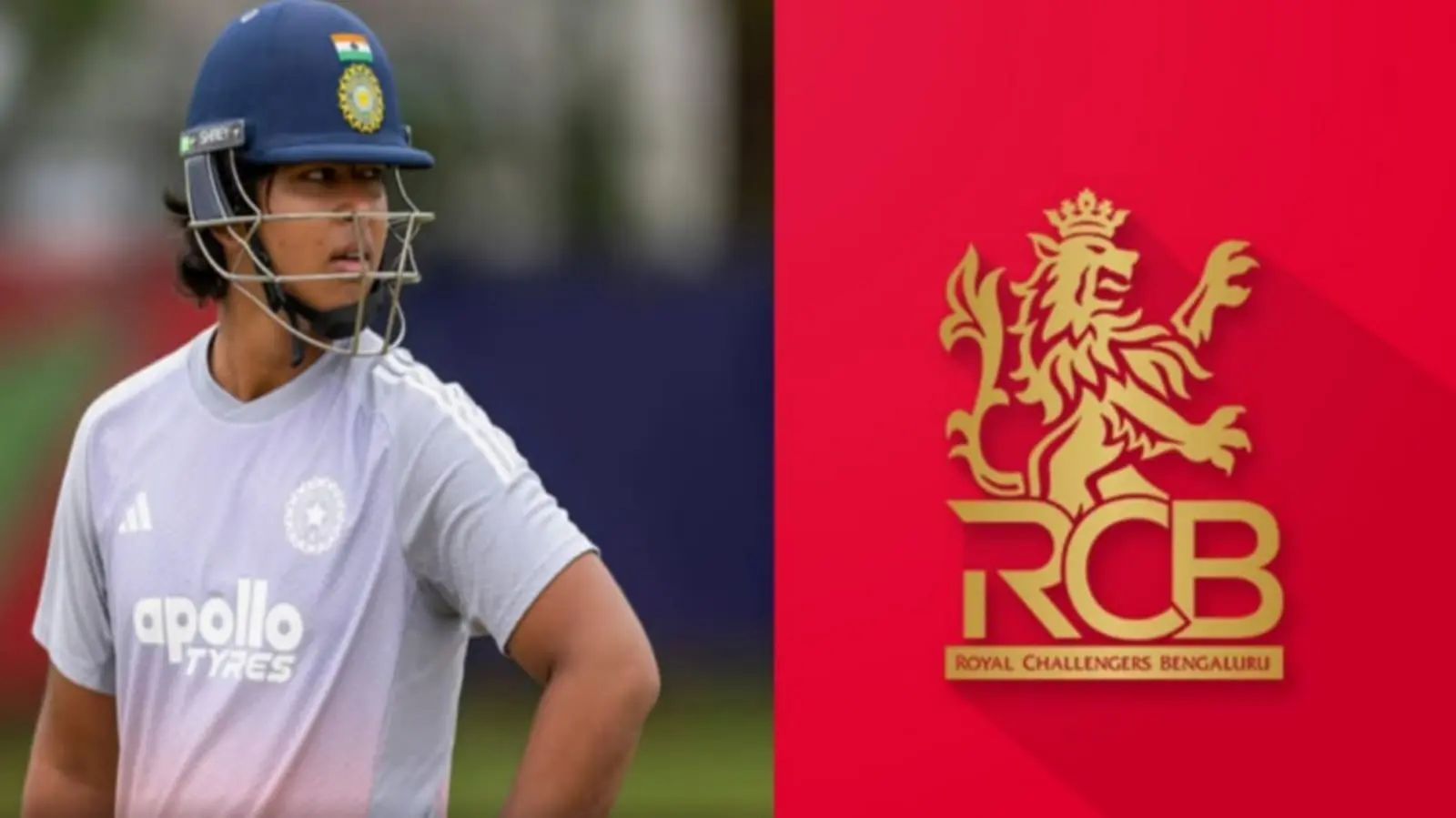 Vaibhav Suryavanshi, the young cricketer and RCB fan, with his mentor Virat Kohli's autographed cap.
