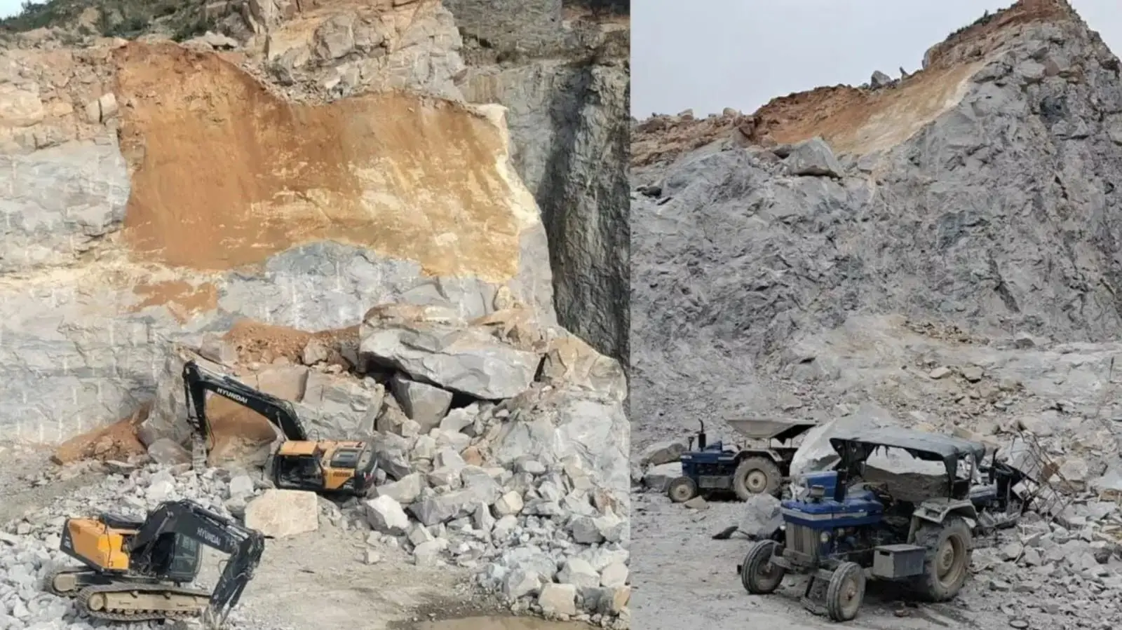 Ramanagara, Quarry Tragedy, Stone Mining, Worker Death, Madapattana